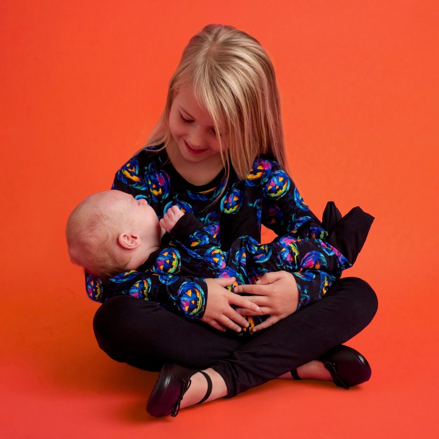 Halloween | Jack-O’-Lanterns | Convertible Bamboo Zipper Baby Pajamas