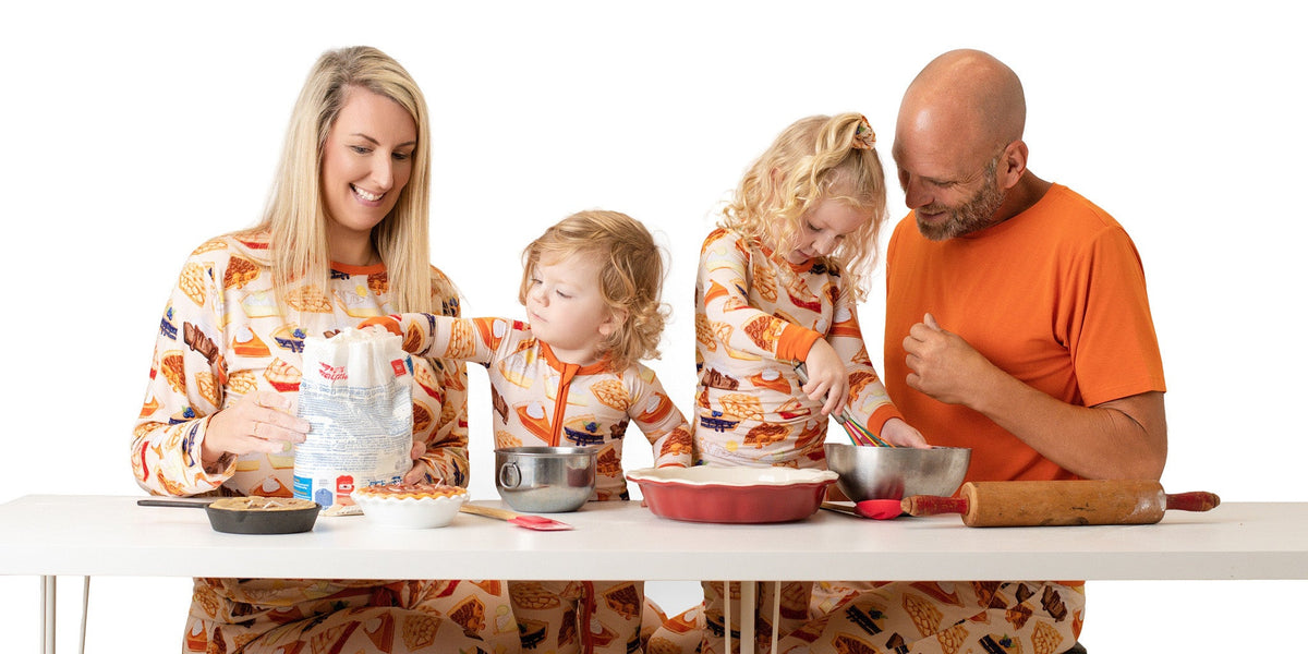 Slice of Pie | Bamboo Zipper Pajamas