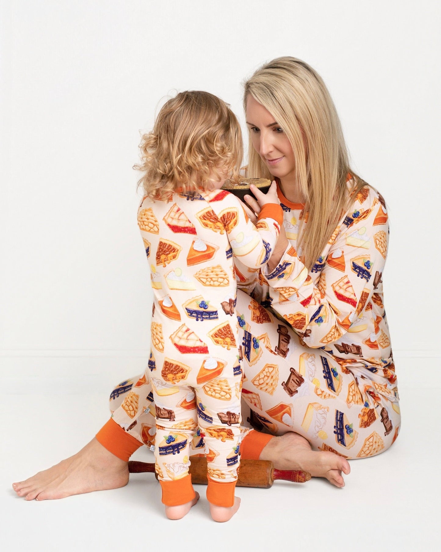 Slice of Pie | Bamboo Zipper Pajamas