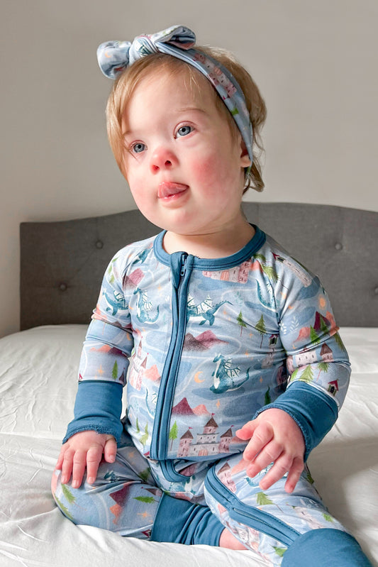 Castles & Dragons | Bamboo Headband Bow
