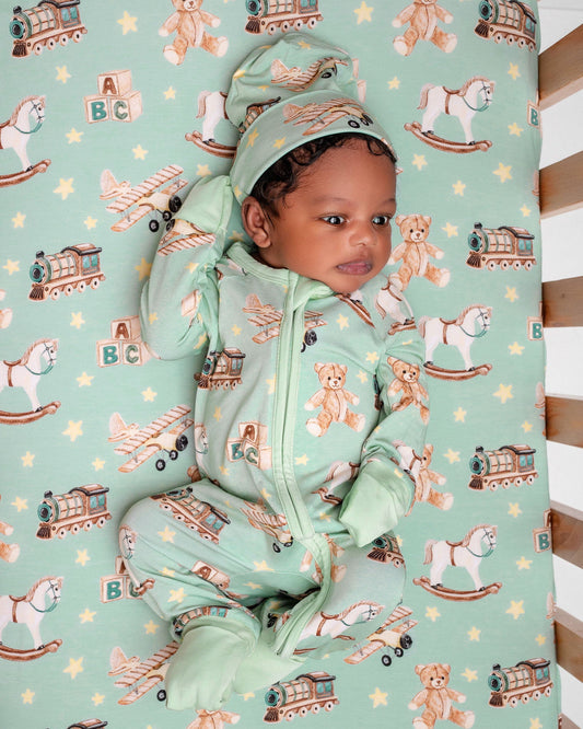 Vintage Toys | Bamboo Crib Sheet