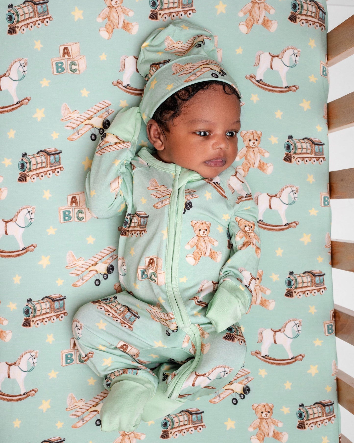 Vintage Toys | Bamboo Crib Sheet