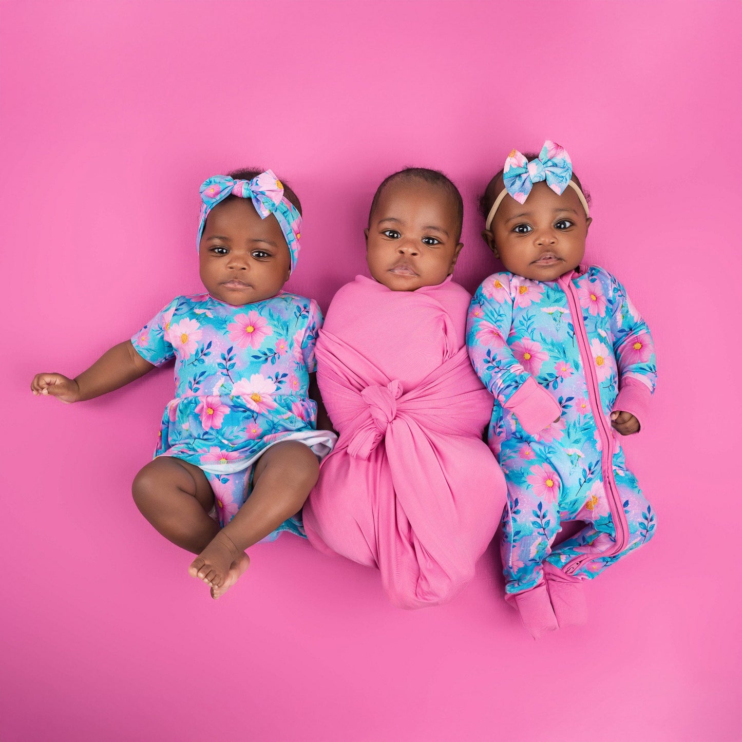 Dreamy Cosmos | Convertible Bamboo Zipper Baby Pajamas