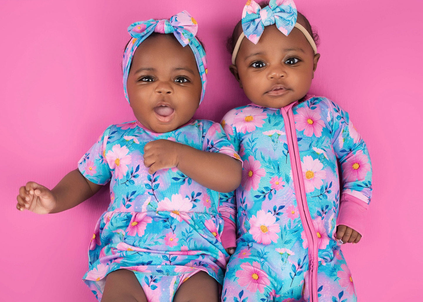 Dreamy Cosmos | Convertible Bamboo Zipper Baby Pajamas