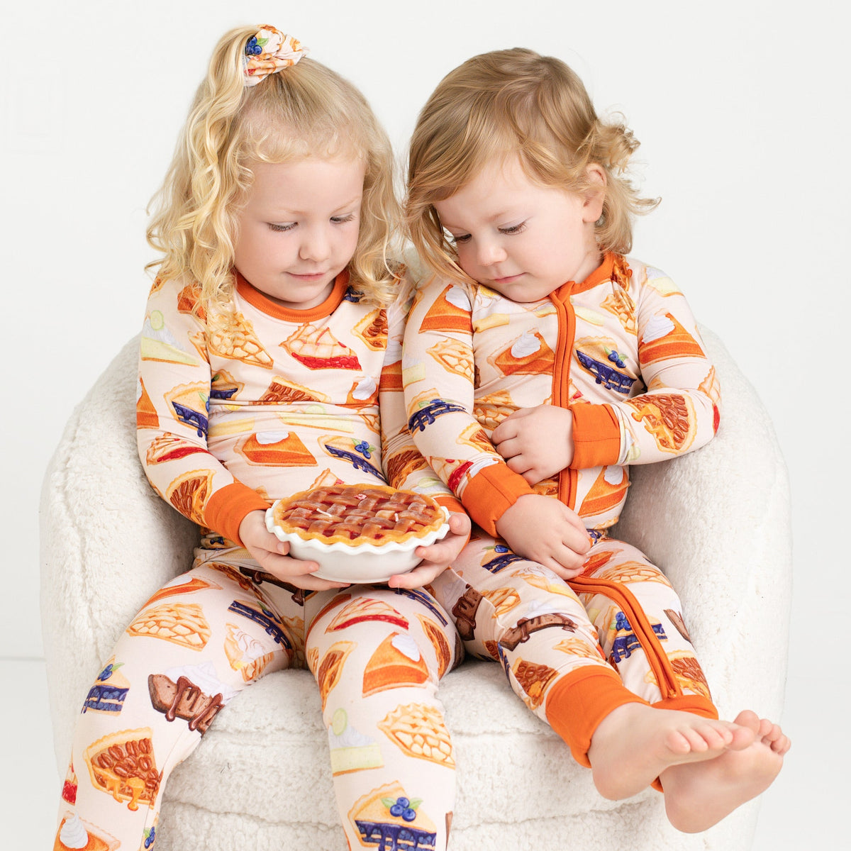 Slice of Pie | Bamboo Zipper Pajamas