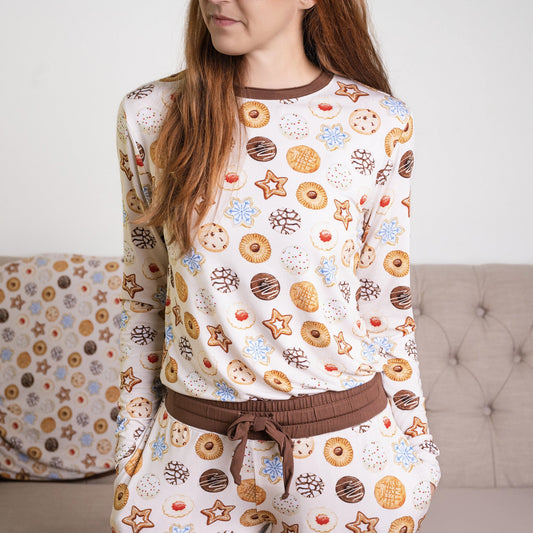 Cookie Swap | Adult Bamboo Long Sleeve Top