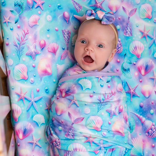 Magical Mermaid Shells | Twin Sheet