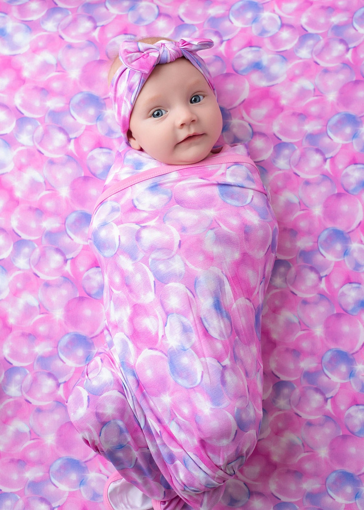 Wicked Cute | Bubbles | Bamboo Full Fitted Sheet