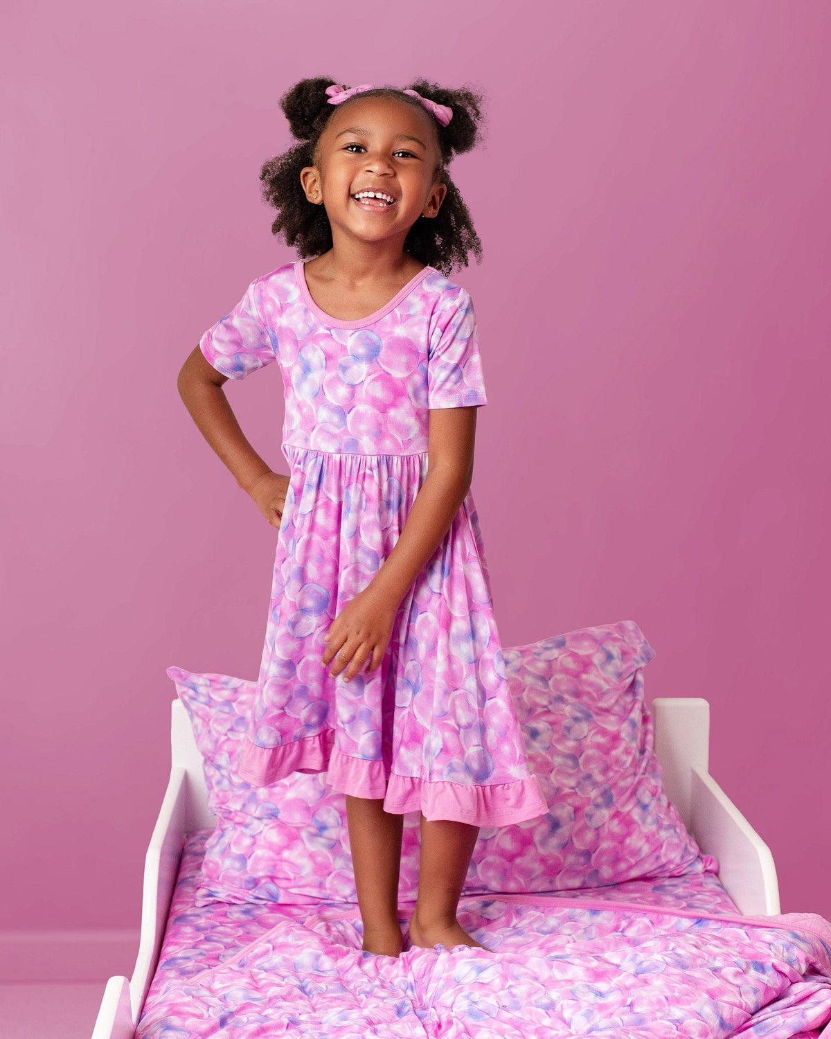 Wicked Cute | Bubbles | Bamboo Crib Sheet