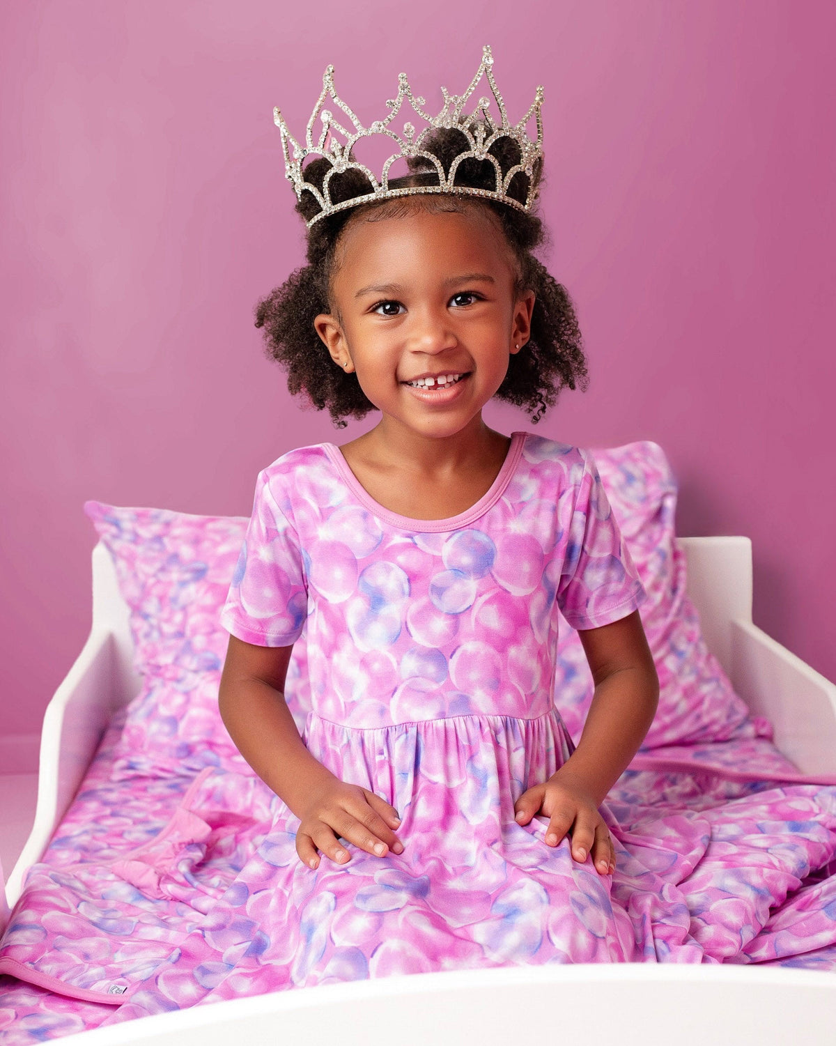 Wicked Cute | Bubbles | Bamboo Crib Sheet