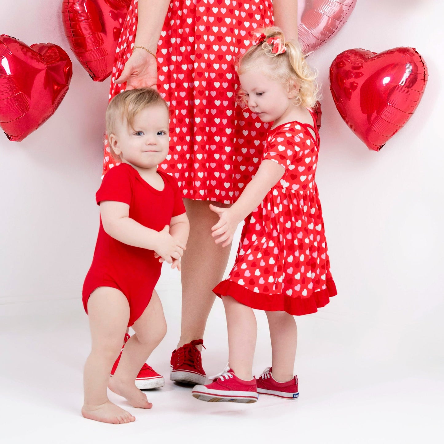 Ruby Red | Baby & Toddler Bamboo Bodysuit Onesie