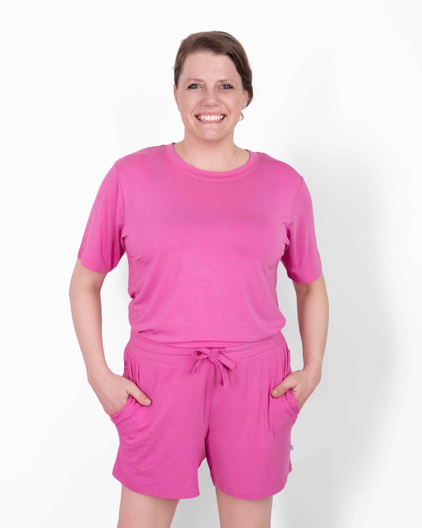 Fuchsia | Women's Bamboo Pajama Shorts
