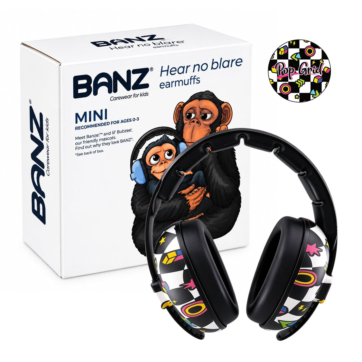 Baby Hearing Protection Earmuffs - Prints