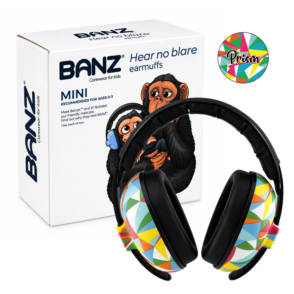 Baby Hearing Protection Earmuffs - Prints