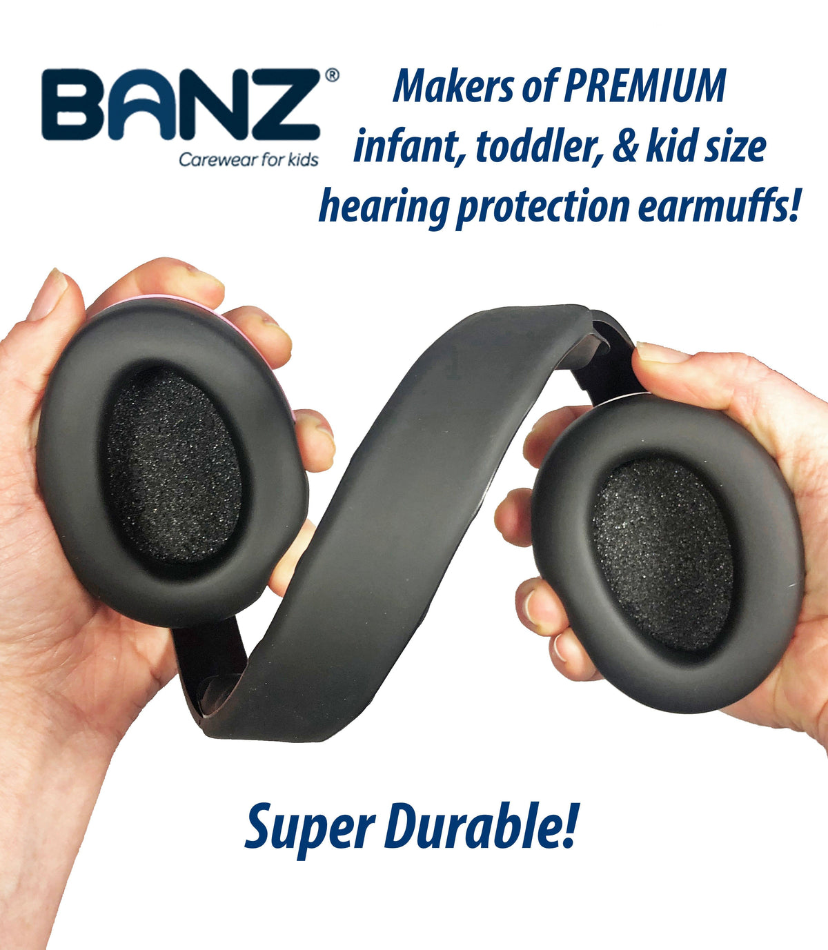 Baby Hearing Protection Earmuffs (Solids)