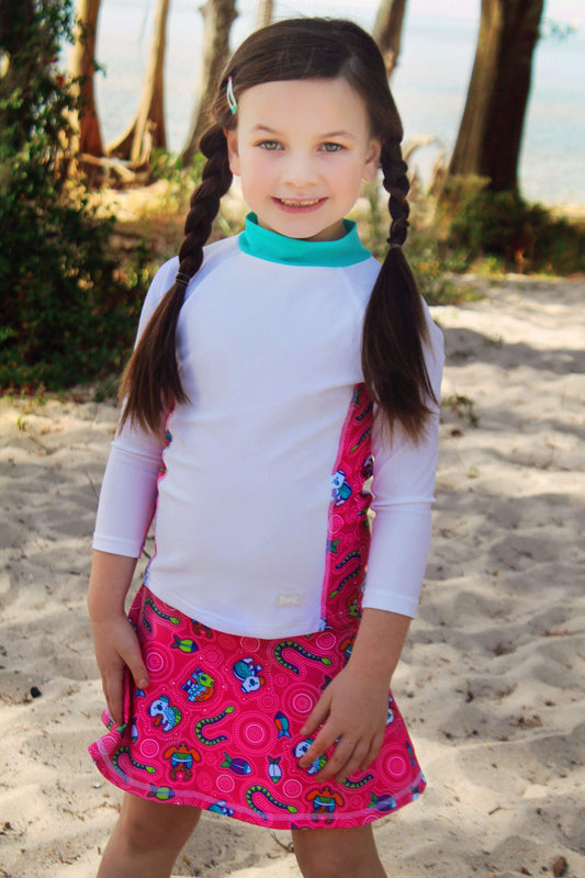Girls 2 Long Sleeve Rashguards
