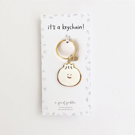 Bao Dumpling Keychain
