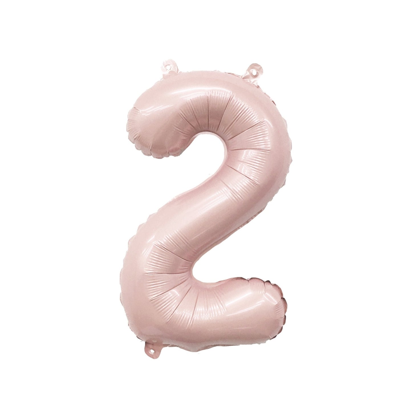 Blush Mylar Number Balloon