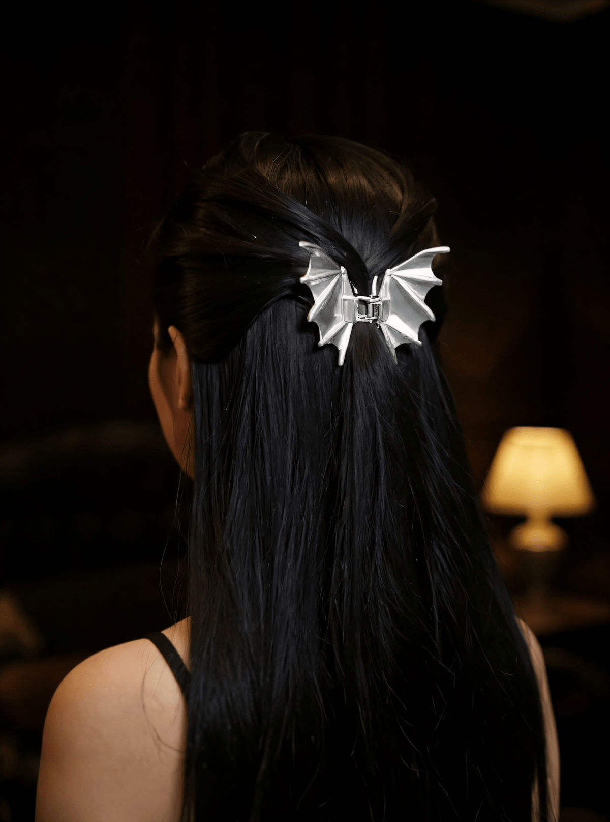 Bat Wing Metal Hair Claw