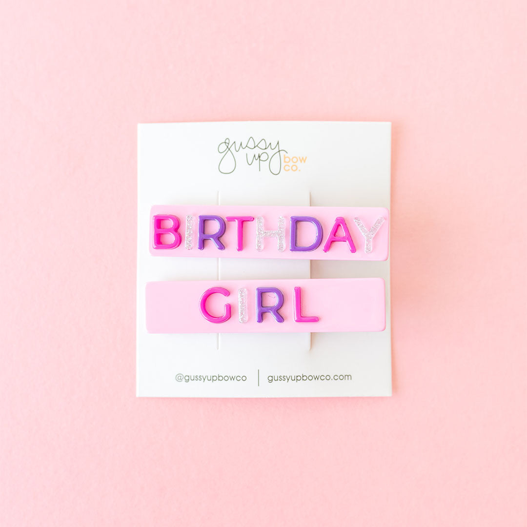 Birthday Girl Clip Set | Birthday Girl Collection