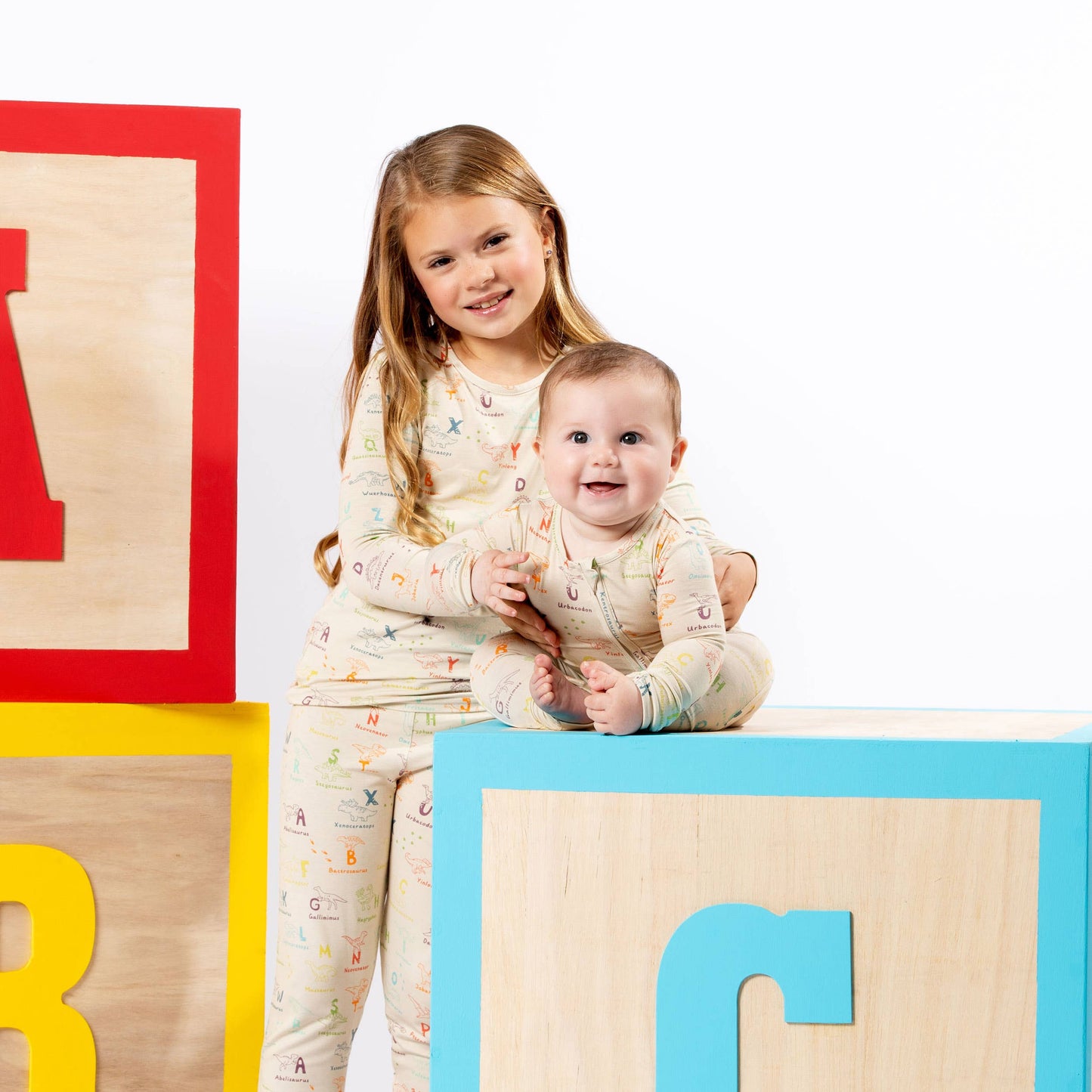 Dino ABC's Bamboo PJs