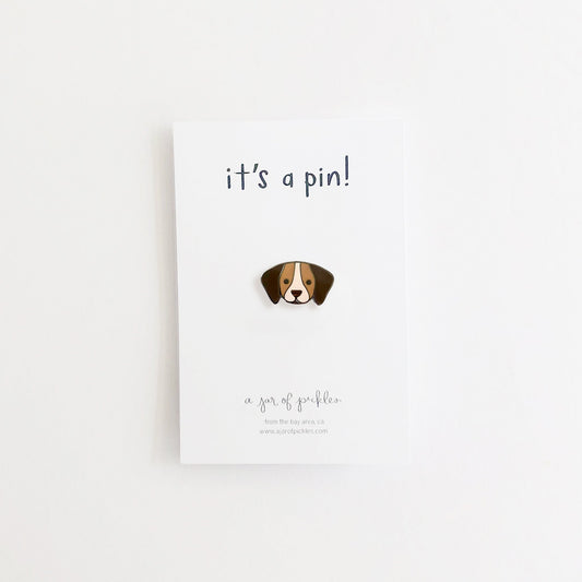 Beagle Dog Pin
