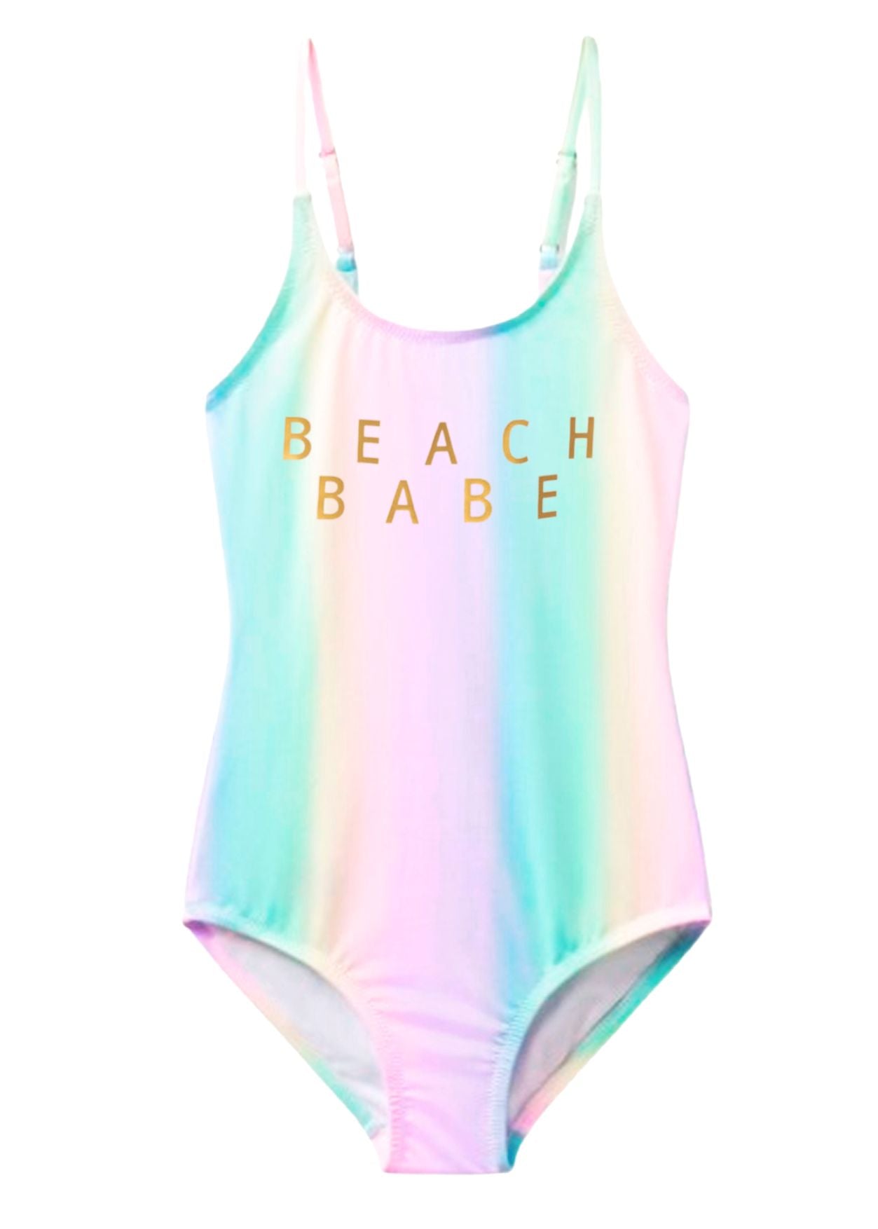 Beach Babe Rainbow Swimsuit