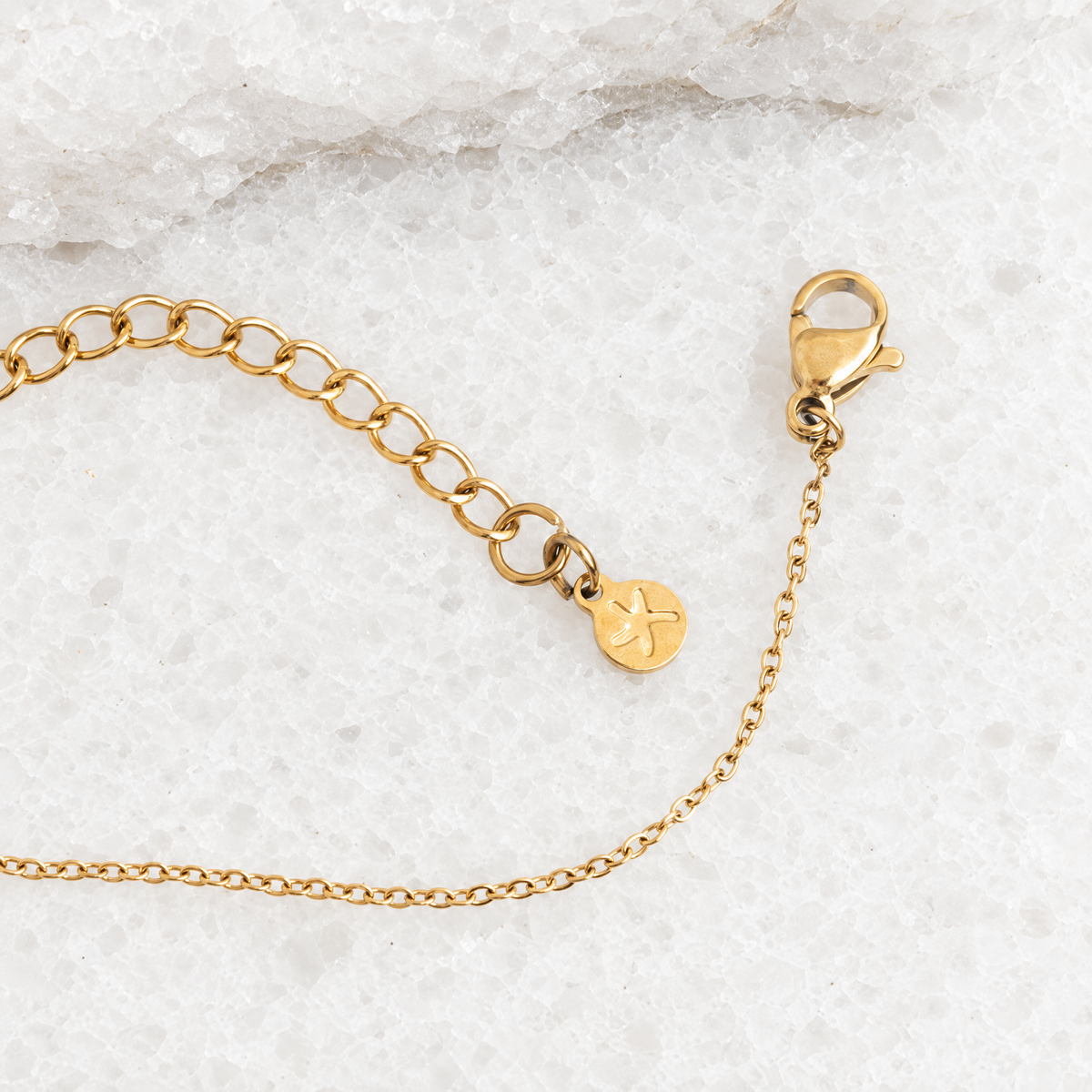 Community Gold Starfish Necklace Set