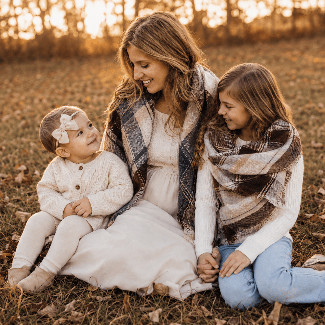 Matching Mom & Daughter Scarves (Set of 2)