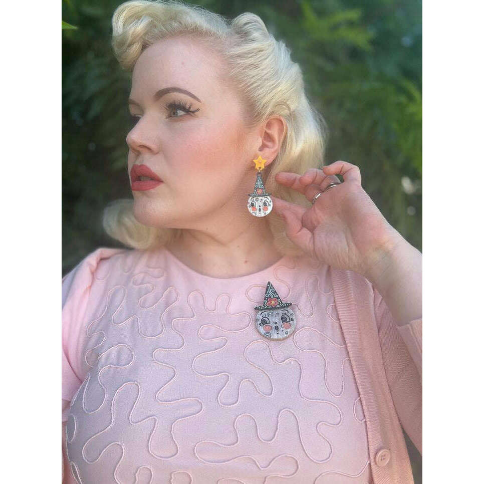 Bloomin' Luna Witch Brooch by Johanna Parker x Lipstick & Chrome
