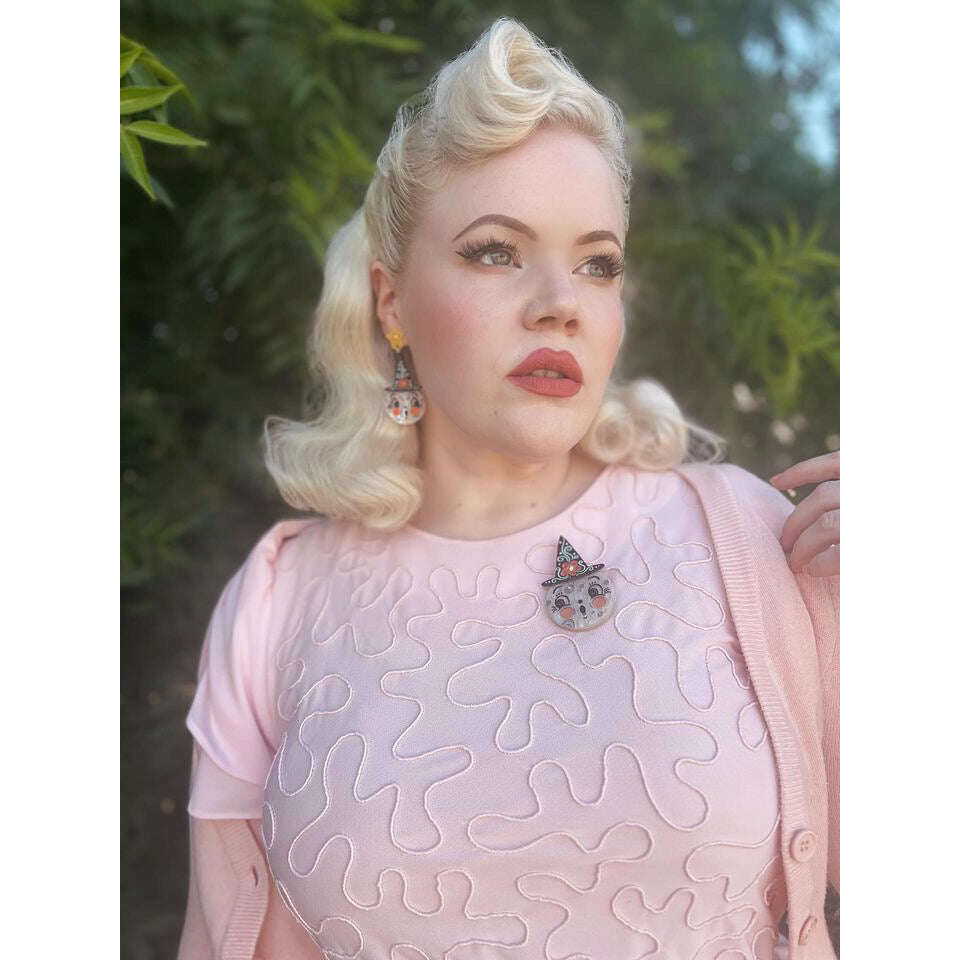Bloomin' Luna Witch Brooch by Johanna Parker x Lipstick & Chrome