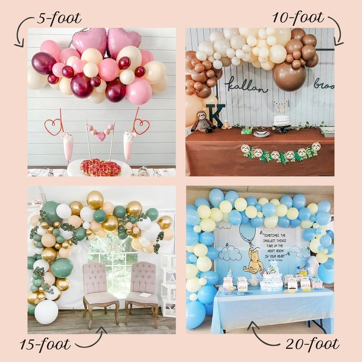 Underwater Blue Balloon Garland Kit