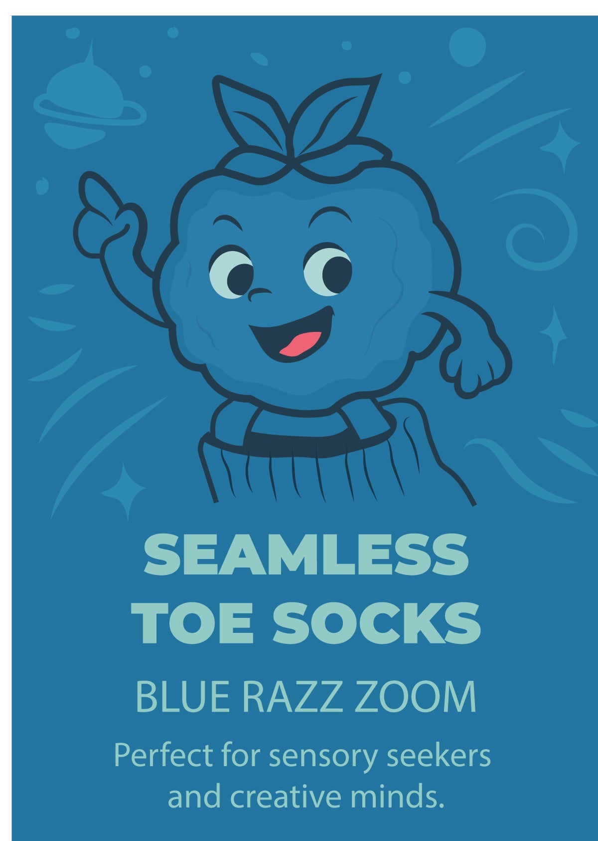 SmoothToe™ Fruit Feelings Collection –Sensory-Friendly Seamless Toe Ankle Socks *Single Pair / Build Your Bundle