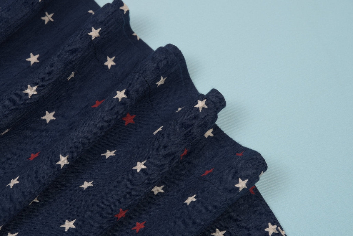 Blue Stars 4th of July Dress