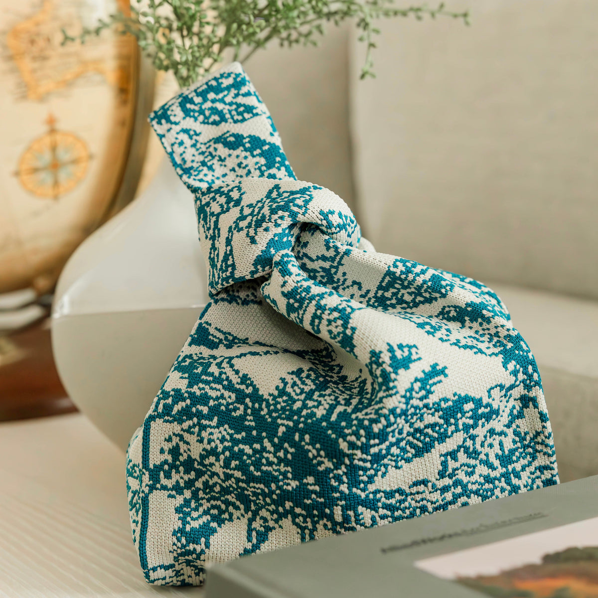 Palm Beach Blue Handbag
