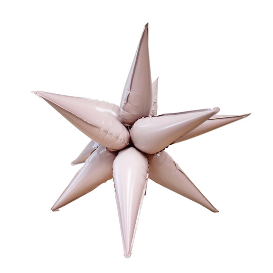 Blush Starburst Cluster Balloon