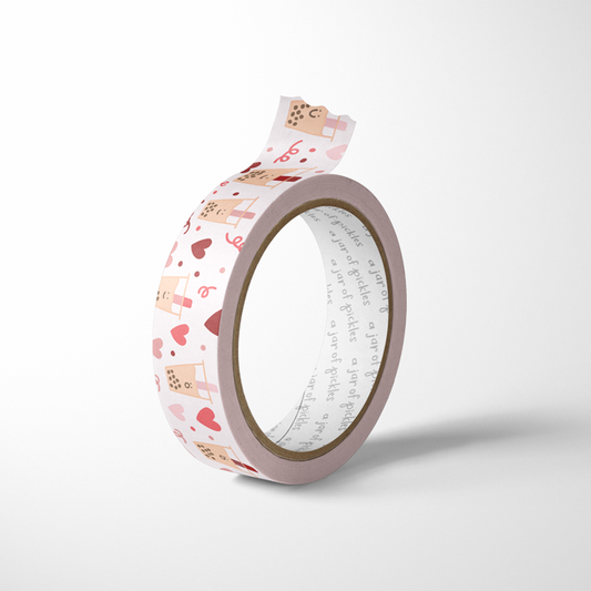 Boba Love Washi Tape