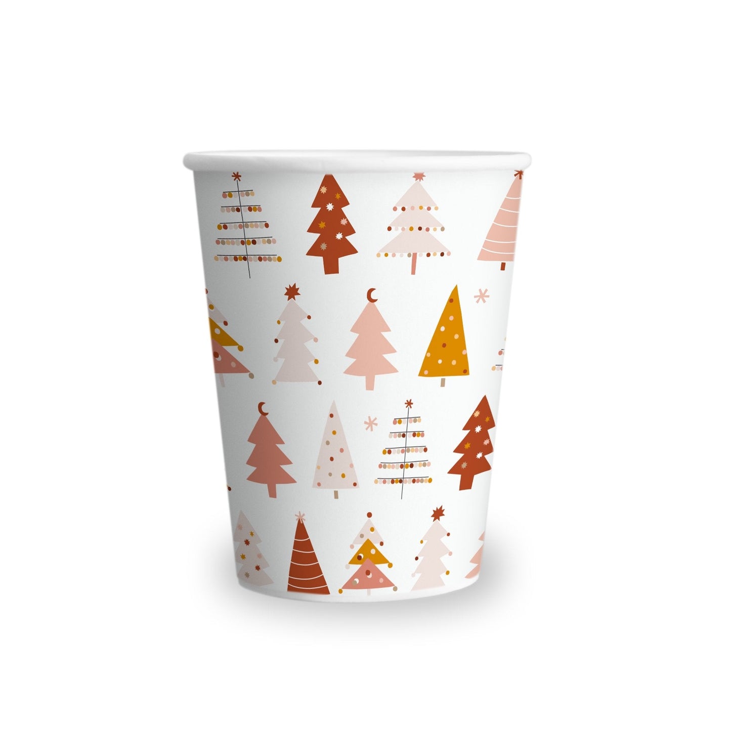 Christmas Tree Icon Cups