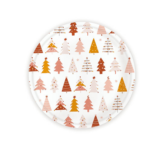 Christmas Tree Icon Plates