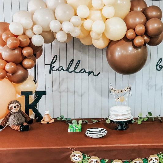 Boho Nudes Balloon Garland Kit – Blush & Mocha