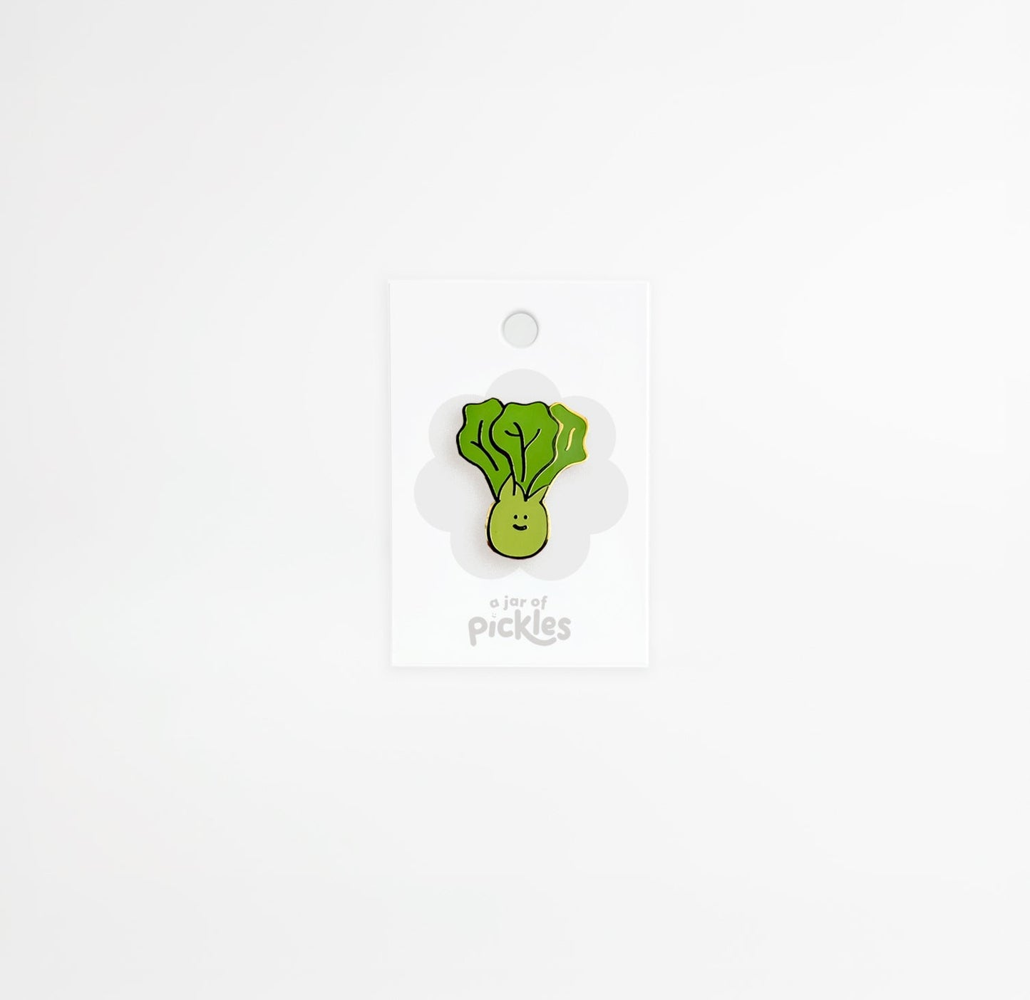 Bok Choy Vegetable Pin