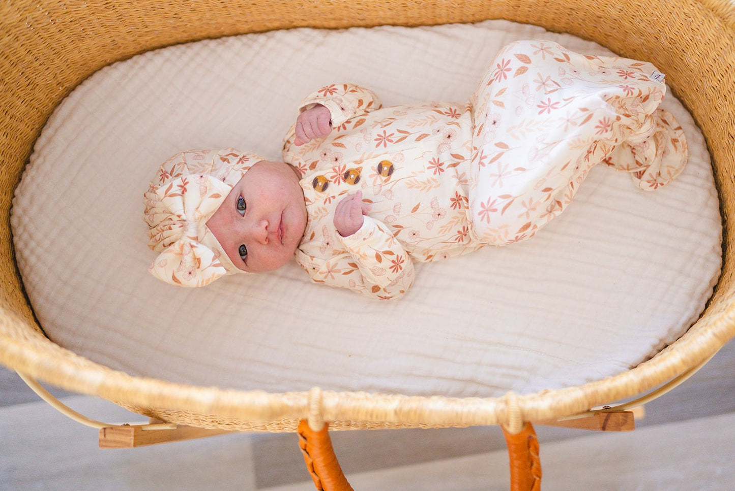 Bow Turban Hat - Wildflower