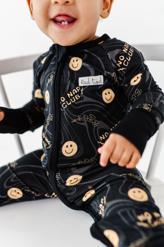 BAMBOO ONESIE - NO NAP CLUB