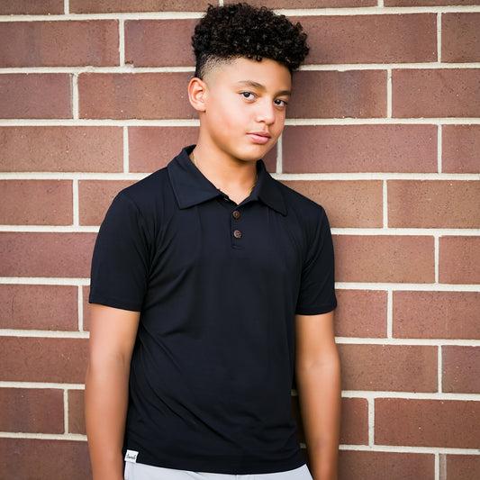 Boys Polo in Moonless Night