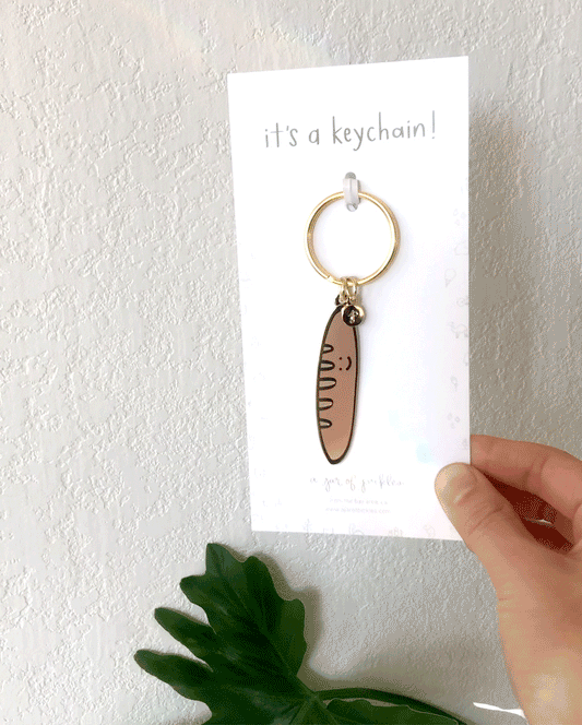 Baguette Keychain