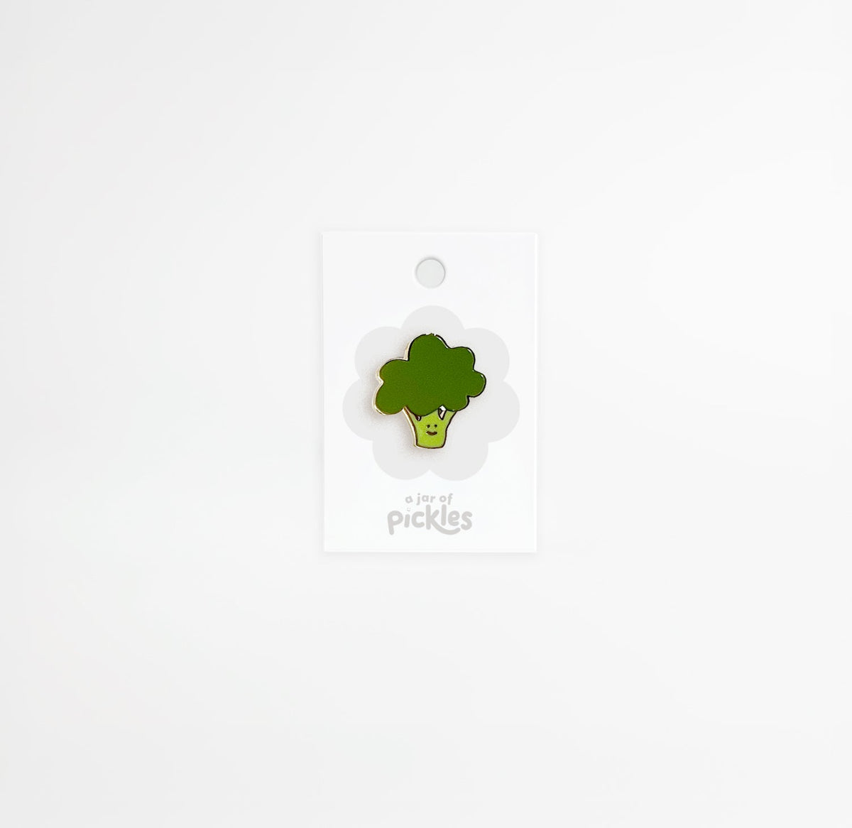 Broccoli Vegetable Pin