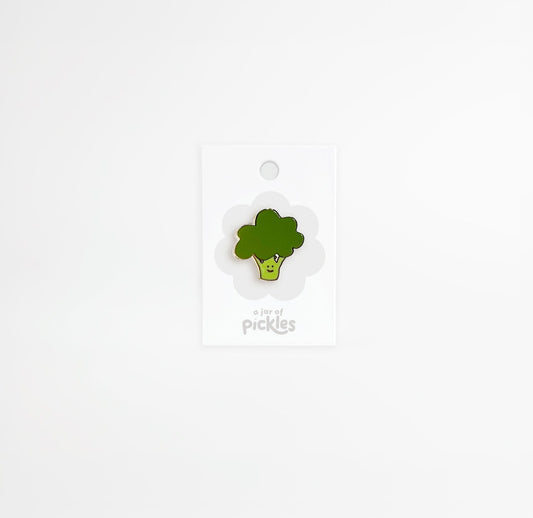 Broccoli Vegetable Pin
