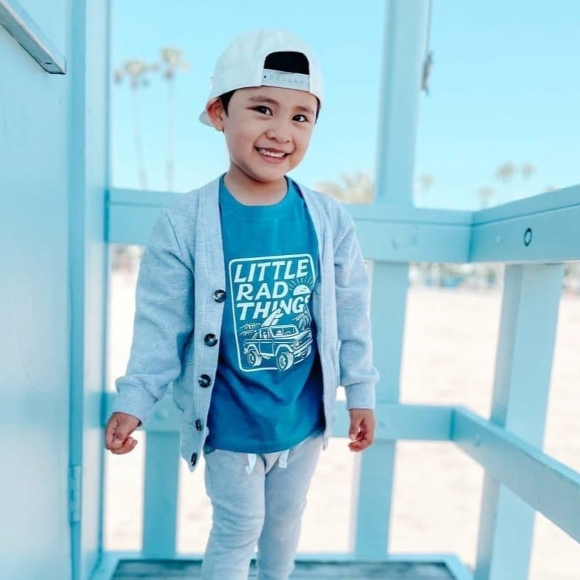 THE BRONCO LITTLE RAD THINGS TEE - ASH