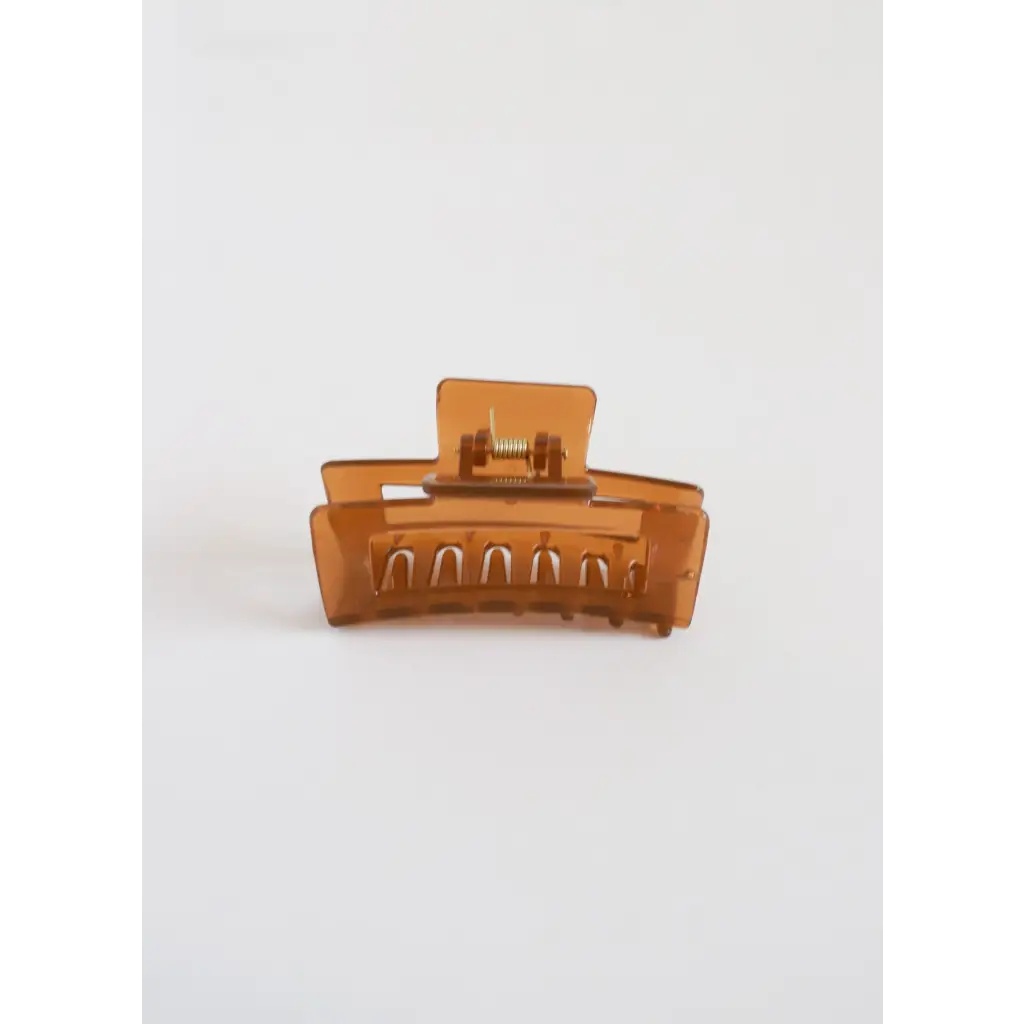 Brown Medium Size Hair Clip