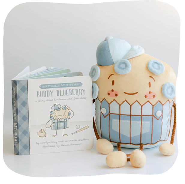 Buddy Blueberry | Book & Snuggler Set